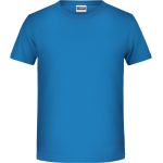 James+Nicholson T-Shirt aus Bio-Baumwolle für Jungen 8008B – Kobalt L
