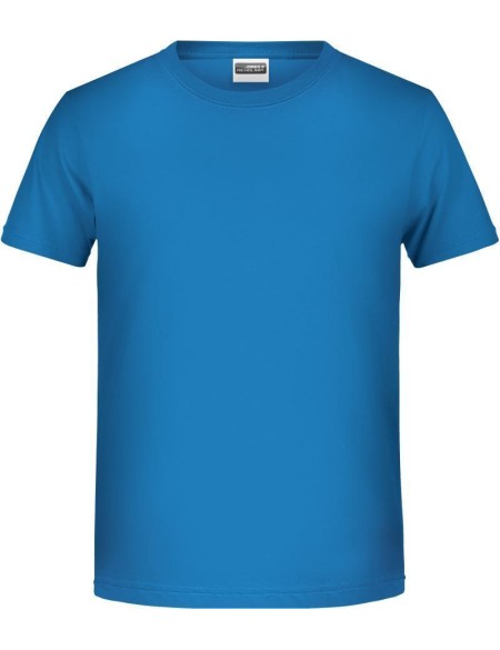 James+Nicholson T-Shirt aus Bio-Baumwolle für Jungen 8008B – Kobalt L