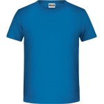 James+Nicholson T-Shirt aus Bio-Baumwolle für Jungen 8008B – Royal M