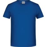 James+Nicholson T-Shirt aus Bio-Baumwolle für Jungen 8008B – Dark Royal XS