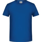 James+Nicholson T-Shirt aus Bio-Baumwolle für Jungen 8008B – Dark Royal XXL