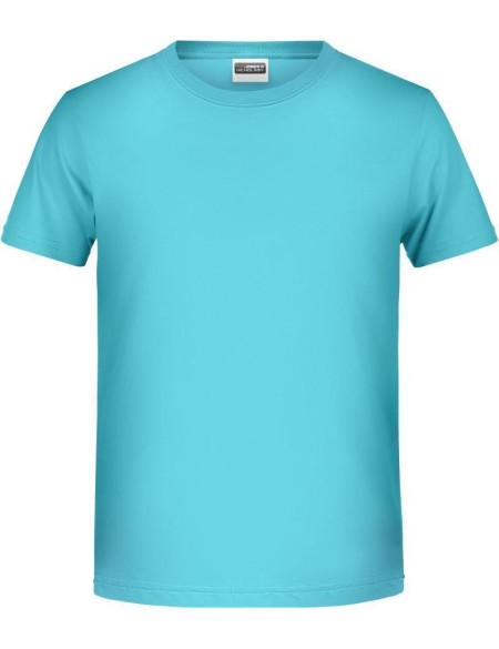 James+Nicholson T-Shirt aus Bio-Baumwolle für Jungen 8008B – Pacific XL