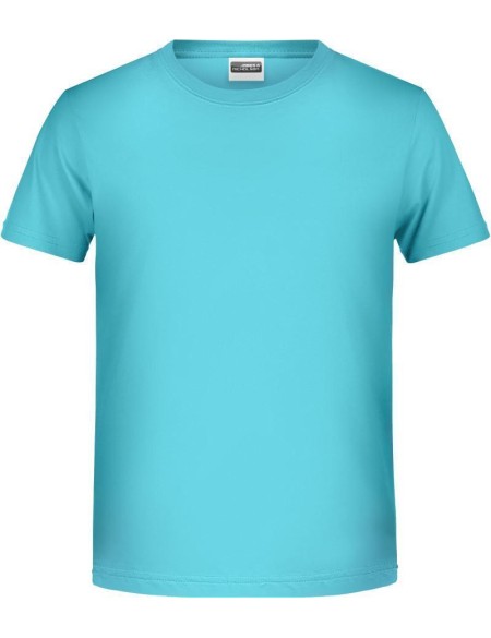 James+Nicholson T-Shirt aus Bio-Baumwolle für Jungen 8008B – Pacific XXL