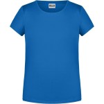 James+Nicholson 8007G Mädchen-T-Shirt aus Bio-Baumwolle – Kobalt XXL
