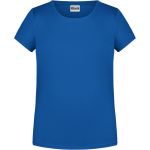 James+Nicholson Mädchen-T-Shirt aus Bio-Baumwolle 8007G – Royal S