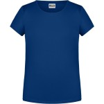James+Nicholson Mädchen-T-Shirt aus Bio-Baumwolle 8007G – Dark Royal XXL
