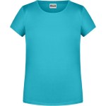 James+Nicholson Mädchen-T-Shirt aus Bio-Baumwolle 8007G - Pacific M