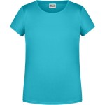 James+Nicholson Mädchen-T-Shirt aus Bio-Baumwolle 8007G – Pacific L