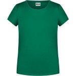 James+Nicholson Mädchen-T-Shirt aus Bio-Baumwolle 8007G – Irischgrün S