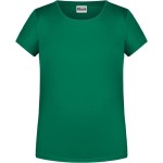 James+Nicholson Mädchen-T-Shirt aus Bio-Baumwolle 8007G – Irischgrün M