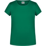 James+Nicholson Mädchen-T-Shirt aus Bio-Baumwolle 8007G – Irischgrün XL