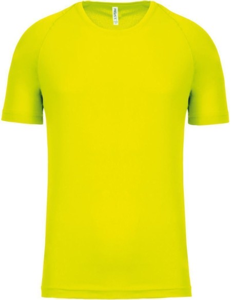 Herren-Sport-T-Shirt Kariban PA438 – Fluoreszierendes Gelb L