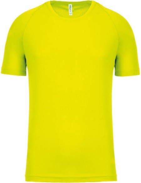 Herren-Sport-T-Shirt Kariban PA438 – Fluoreszierendes Gelb XL