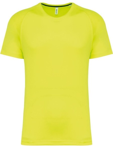 Herren-Sport-T-Shirt Kariban PA4012 – Fluoreszierendes Gelb M