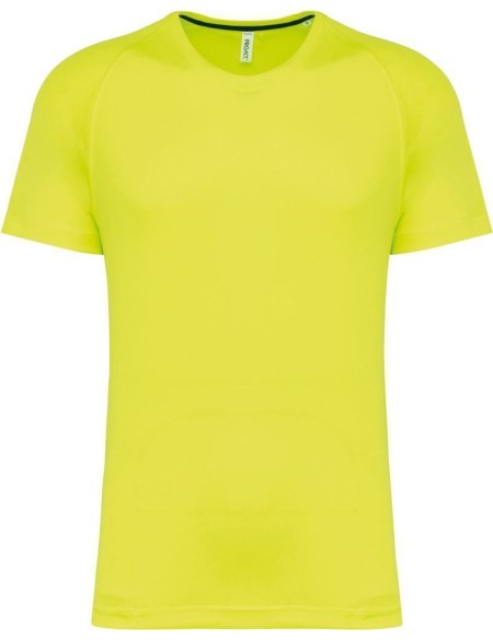 Herren-Sport-T-Shirt Kariban PA4012 – Fluoreszierendes Gelb L