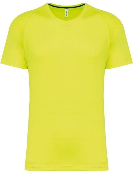 Herren-Sport-T-Shirt Kariban PA4012 – Fluoreszierendes Gelb XL