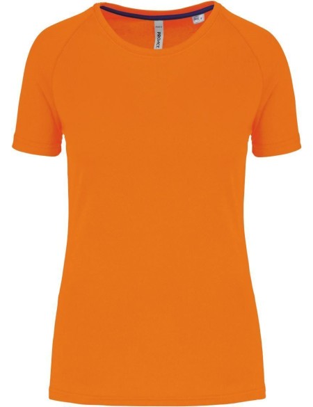 Damen-Sport-T-Shirt Kariban PA4013 – Fluoreszierendes Orange M