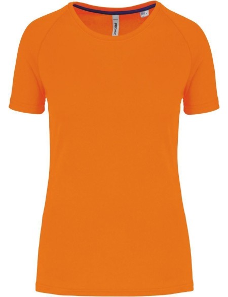 Damen-Sport-T-Shirt Kariban PA4013 – Fluoreszierendes Orange L