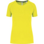 Damen-Sport-T-Shirt Kariban PA4013 – Fluoreszierendes Gelb XL