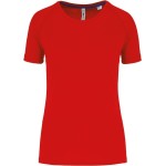 Damen-Sport-T-Shirt Kariban PA4013 – Rot XXL