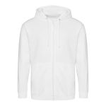 Herren-Kapuzenpullover mit Reißverschluss ZOODIE – Arktisweiß XL