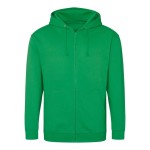 Herren-Kapuzenpullover mit Reißverschluss ZOODIE – Kelly Green XXL