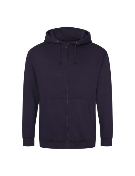 Herren-Kapuzenpullover mit Reißverschluss ZOODIE – Oxford Navy S