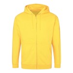 Herren-Kapuzenpullover mit Reißverschluss ZOODIE – Sonnengelb XXL