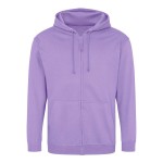 Herren-Kapuzenpullover mit Reißverschluss ZOODIE – Digital Lavendel S