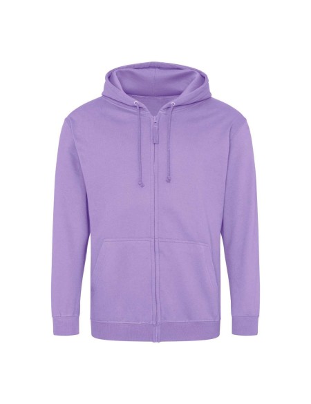 Herren-Kapuzenpullover mit Reißverschluss ZOODIE – Digital Lavendel XXL