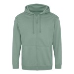 Herren-Kapuzenpullover mit Reißverschluss ZOODIE – Dusty Green M