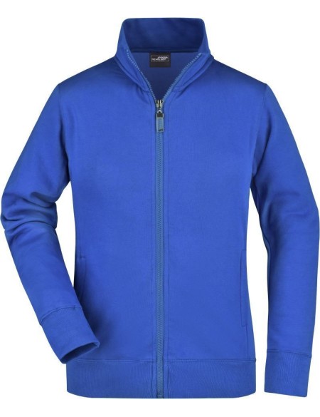 James+Nicholson JN52 Damen-Kapuzenpullover mit Reißverschluss – Royal XXL