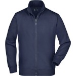 James+Nicholson JN46 Herren-Kapuzenpullover mit Reißverschluss – Marineblau S