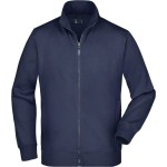 James+Nicholson JN46 Herren-Kapuzenpullover mit Reißverschluss, Marineblau, XXL