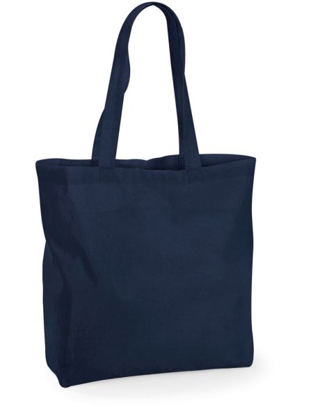Maxi-Baumwolltasche W125 – Französisches Marineblau