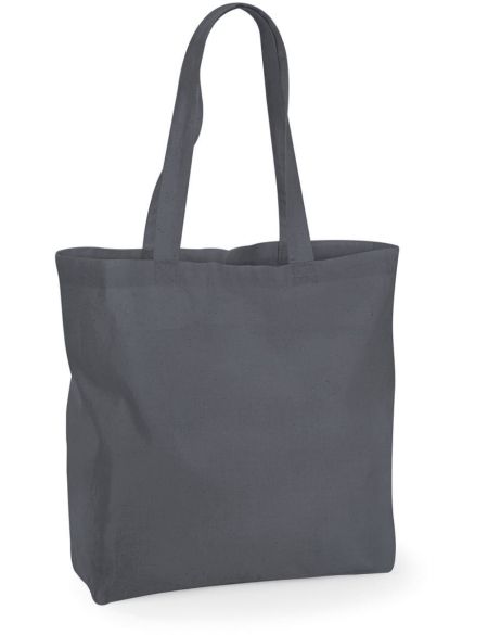 Maxi-Baumwolltasche W125 – Graphitgrau