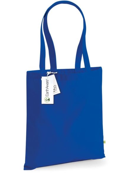 EarthAware Bio-Baumwolltasche – Bright Royal