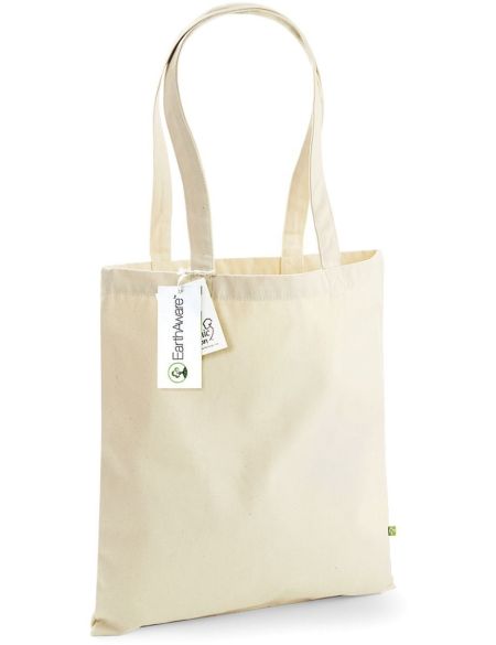 EarthAware Bio-Baumwolltasche – Natur