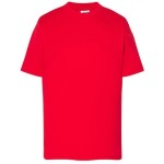 Kinder-T-Shirt mit kurzen Ärmeln TSRK150 – Rot 7/8 Jahre