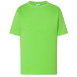 Kinder-T-Shirt mit kurzen Ärmeln TSRK150 – Limette 5/6 Jahre