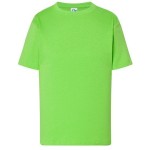 Kinder-T-Shirt mit kurzen Ärmeln TSRK150 – Limette 7/8 Jahre