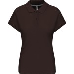 Damen-Poloshirt Kariban K242 - Schokolade XL