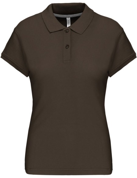 Damen-Poloshirt Kariban K242 - Dunkelkhaki M
