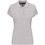Damen-Poloshirt Kariban K242 - Oxford grau L