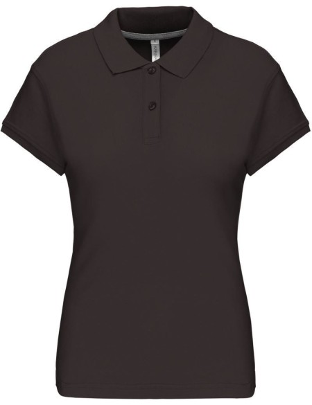 Damen-Poloshirt Kariban K242 – Dunkelgrau 3XL