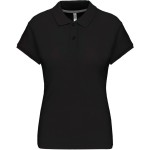 Damen-Poloshirt Kariban K242 – Schwarz 3XL