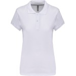 Damen-Poloshirt Kariban K242 - Weiß M