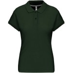 Damen-Poloshirt Kariban K242 – Waldgrün XL