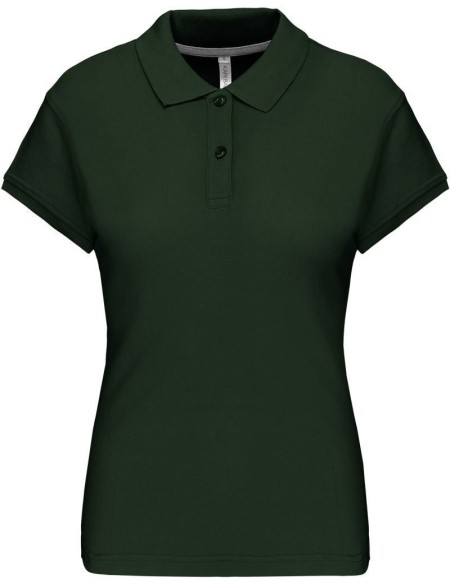Damen-Poloshirt Kariban K242 – Waldgrün XL