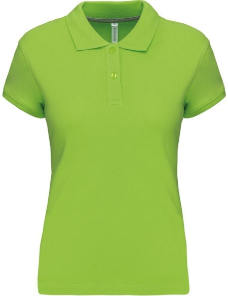 Damen-Poloshirt Kariban K242 – Limette XXL